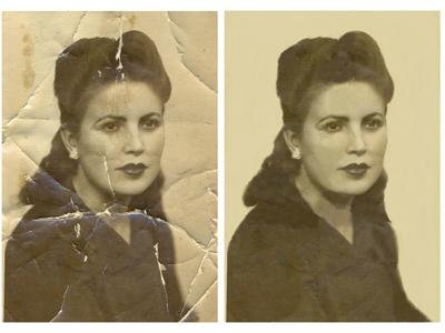 Restauración, Colorización y Retoque Digital Fotográfico en ESTACION CENTRAL, Metropolitana