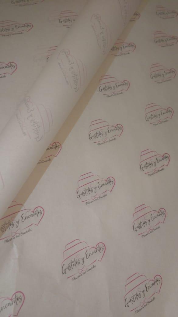 PAPEL ANTIGRASA IMPRESO PERSONALIZADO en SANTIAGO, Metropolitana