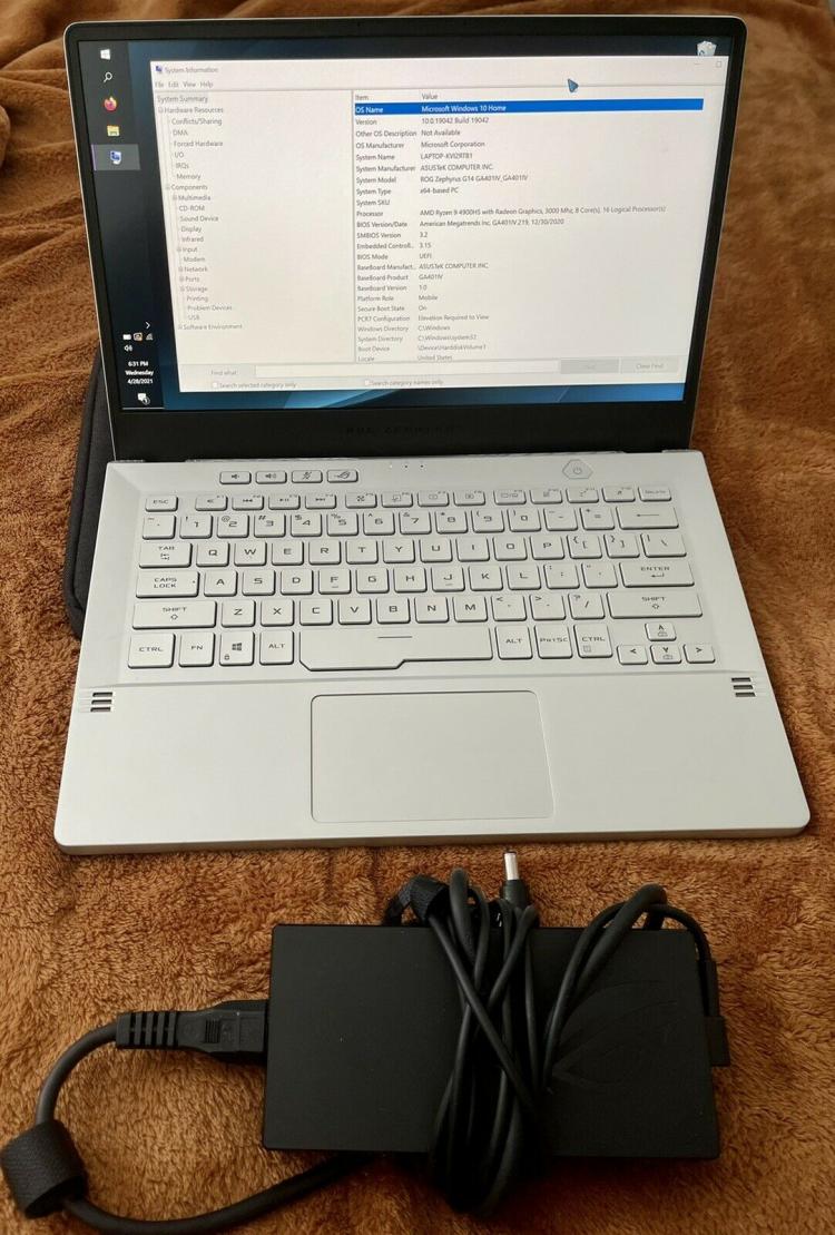 Fotografía 5 de ASUS ROG Zephyrus G14 - 14 120Hz - Ryzen R9 4900HS, 16GB RAM, RTX 2060, 1TB SSD en EL QUISCO, Valparaíso