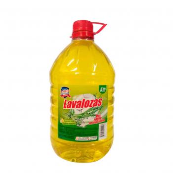 Lavaloza Gel concentrado, ideal para restaurantes y cocinerías. Producto de calidad fabricación na