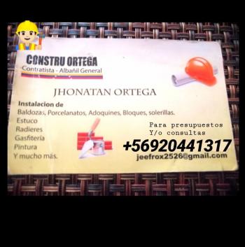 Servicios de Construcción - Albañil General