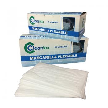 Mascarillas desechables Cleantex