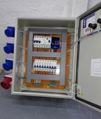 Tablero eléctrico de faena para Construcción