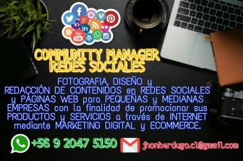 COMMUNITY MANAGER - REDES SOCIALES