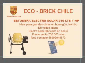 fabricacion y venta de Maquinas ladrilleras ecobreick chile