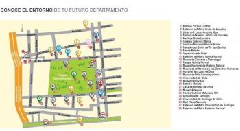 Fotografía 14 de Depto Nuevo 1D1B+Bodega, a pasos Metro Gruta Lourdes, Santo Domingo 4047, Quinta Normal