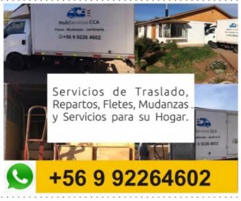 Servicios de Traslado, Transporte de Carga, Repartos, Fletes, Mudanzas y Servicios para su Hogar