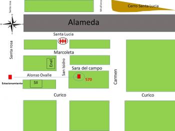 Fotografía 2 de Arriendo Estacionamiento Santiago Centro