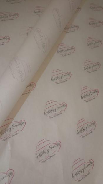 PAPEL ANTIGRASA IMPRESO PERSONALIZADO