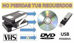 TRASPASOS DIGITALIZACIÓN DE CASETE VIDEOS Y OTROS