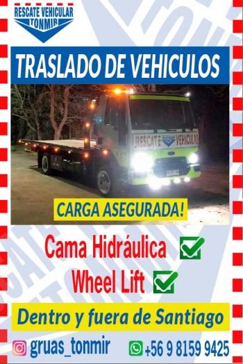 servicio de grua cama hidraulica