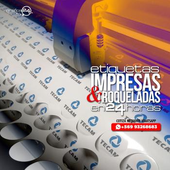 Personaliza tus envases para delivery y envíos con Etiquetas Autoadhesivas