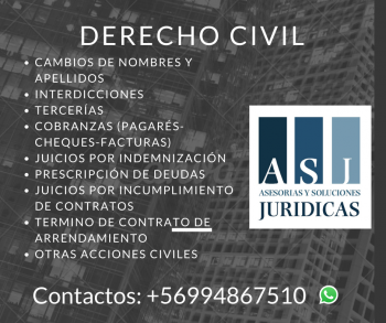 Asesoría Jurídica en VALDIVIA, LOS RIOS
