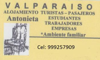 RESIDENCIAL FAMILIAR en VALPARAISO, Valparaíso