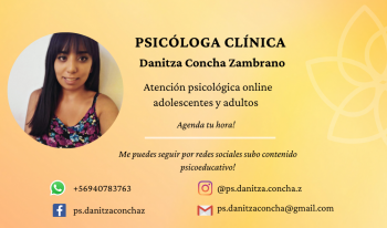Psicóloga Danitza Concha Zambrano