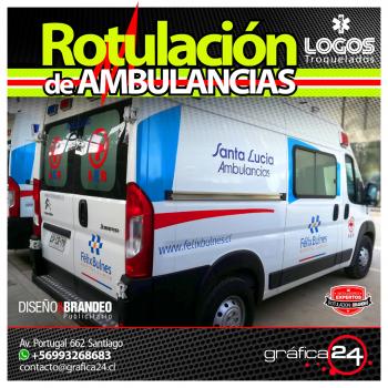 Fotografía 3 de Rotulacion Grafica de Ambulancias