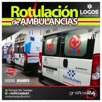 Fotografía 4 de Rotulacion Grafica de Ambulancias