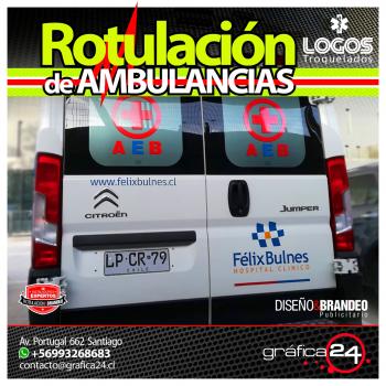 Fotografía 6 de Rotulacion Grafica de Ambulancias