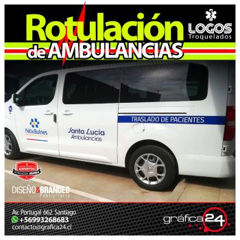 Fotografía 8 de Rotulacion Grafica de Ambulancias