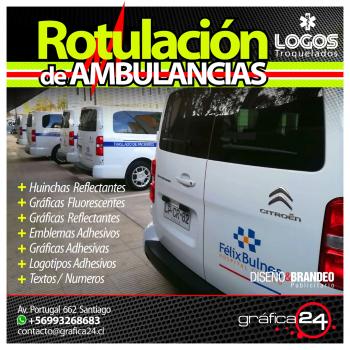 Fotografía 9 de Rotulacion Grafica de Ambulancias