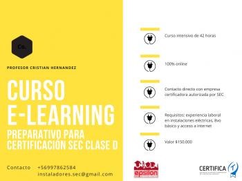 CURSO DE CAPACITACION PREPARATIVO ELECTRICO SEC